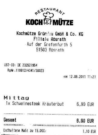 gbmm Hffner Kochmtze Restaurant